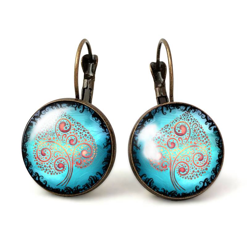 Große Ohrringe Baum Der Liebe, 0609Erb von EgginEggHandmade