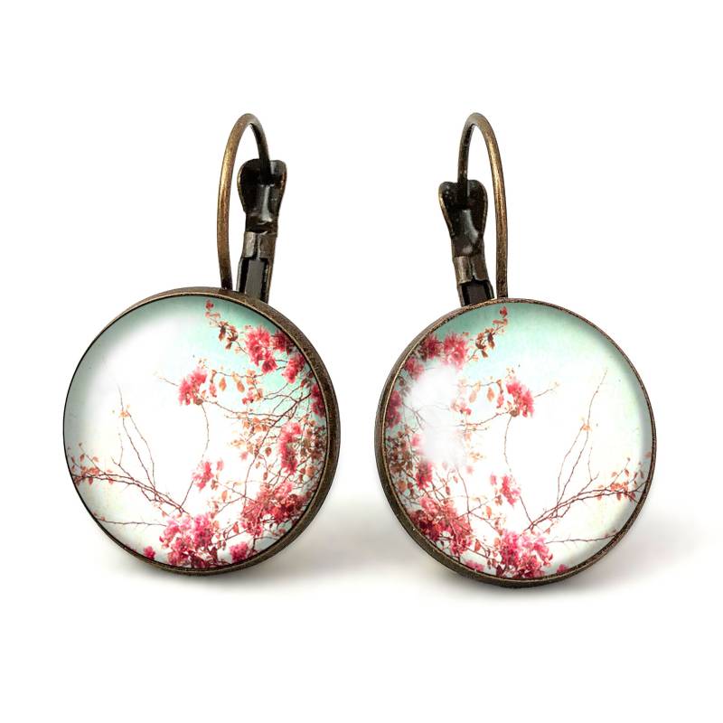 Große Ohrringe Wildblumen, 0386Erb von EgginEggHandmade