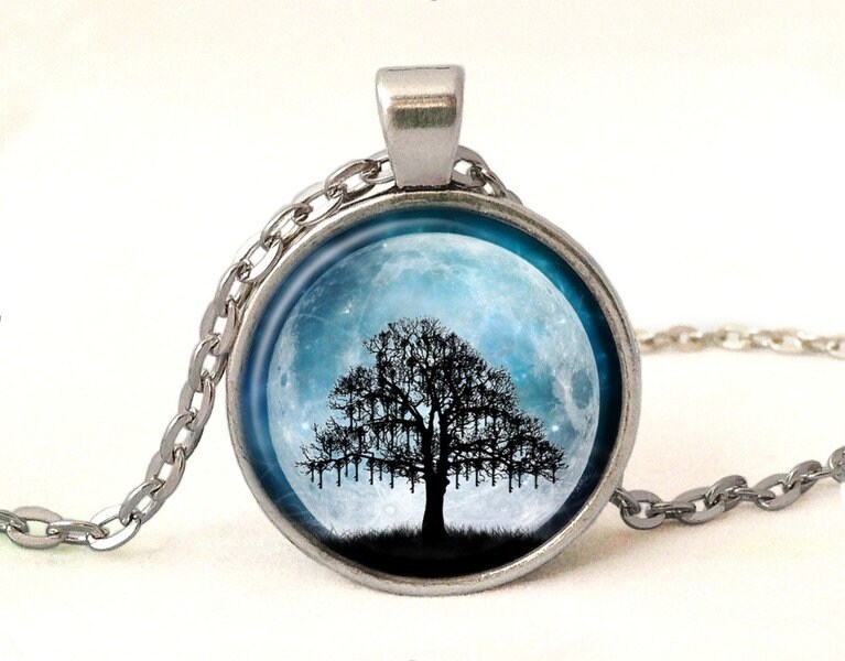 Kette Baum De Lebens, 0372Pos von EgginEggHandmade