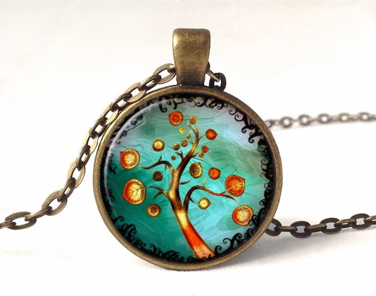 Kette Baum Der Liebe, 0610Pb von EgginEggHandmade