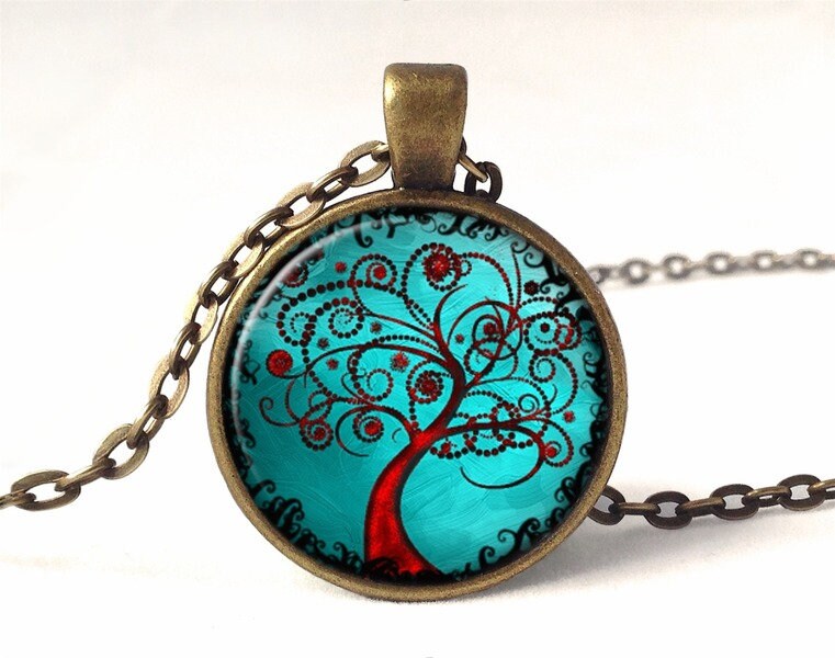 Kette Baum Des Glücks, 0600Pb von EgginEggHandmade