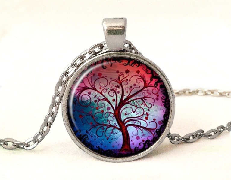 Kette Baum Des Glücks, 0601Pos von EgginEggHandmade