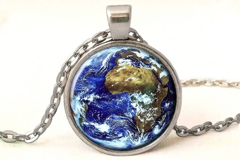 Kette Erde, 0104Pos von EgginEggHandmade