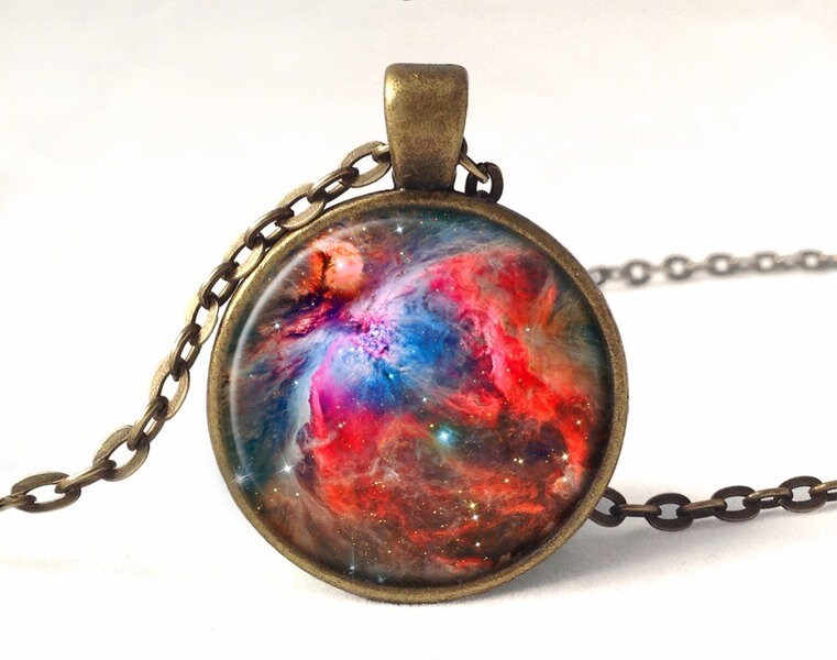 Kette Orion Nebel, 0176Pb von EgginEggHandmade