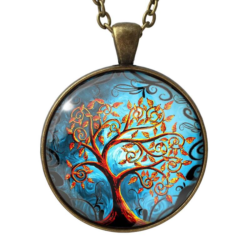 Lebensbaum Große Kette, 0472Pb von EgginEggHandmade