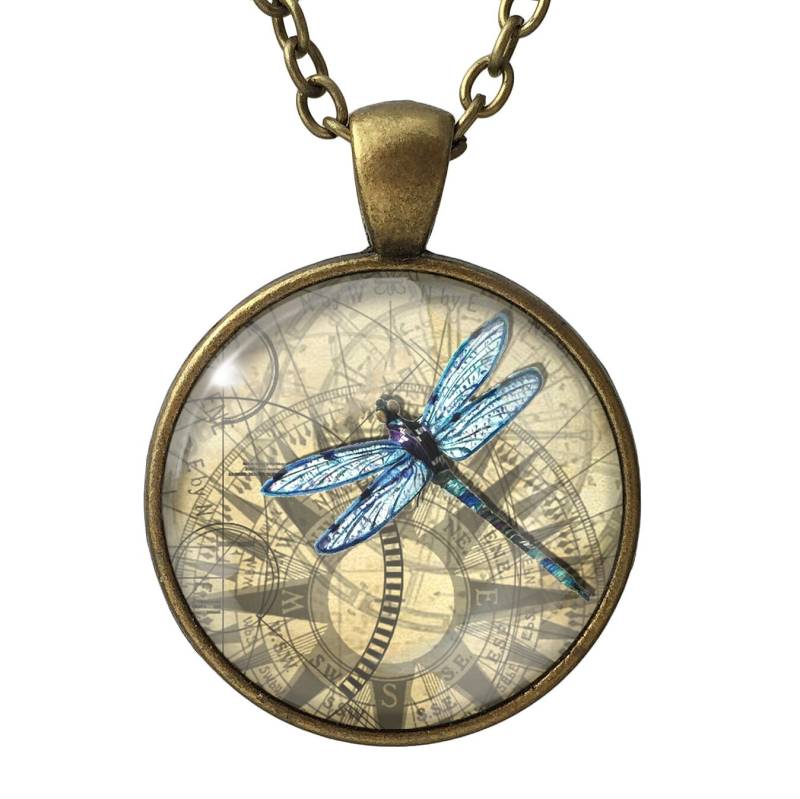 Libelle Kette, 0514Pb von EgginEggHandmade