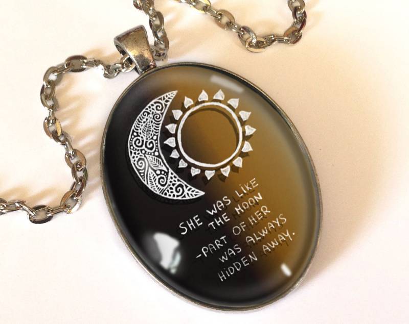 Like The Moon Große Kette, 0936Opos von EgginEggHandmade