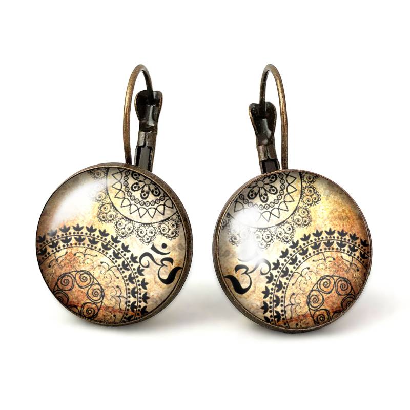 Mandala Großeohrringe, 0548Erb von EgginEggHandmade