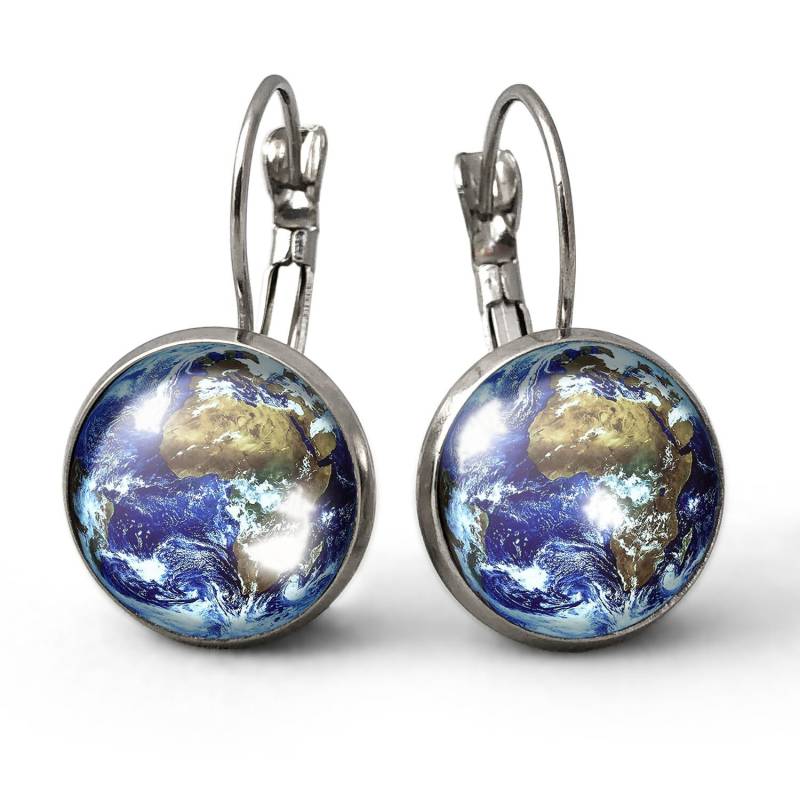 Ohrringe Erde, 0104Ers von EgginEggHandmade