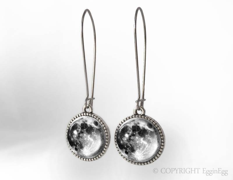 Ohrringe Vollmond, 0108Des von EgginEggHandmade