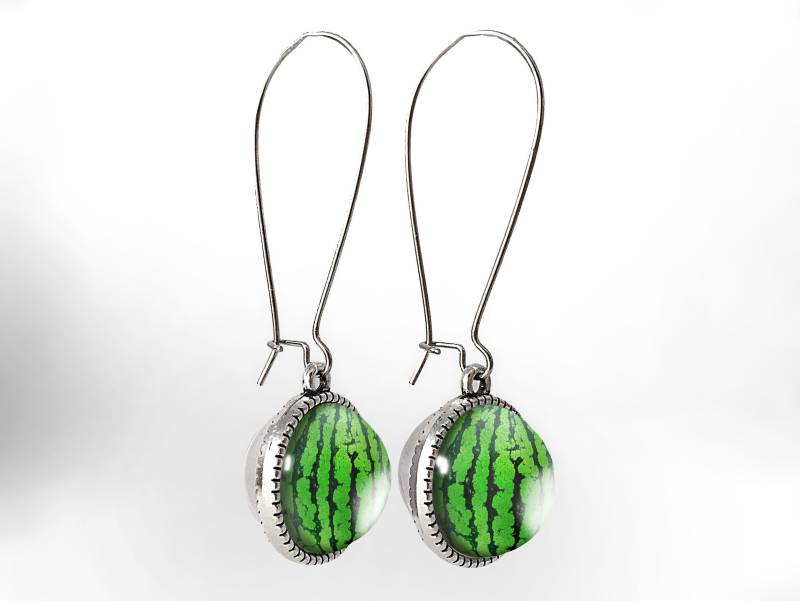 Ohrringe Wassermelone, 0950Des von EgginEggHandmade