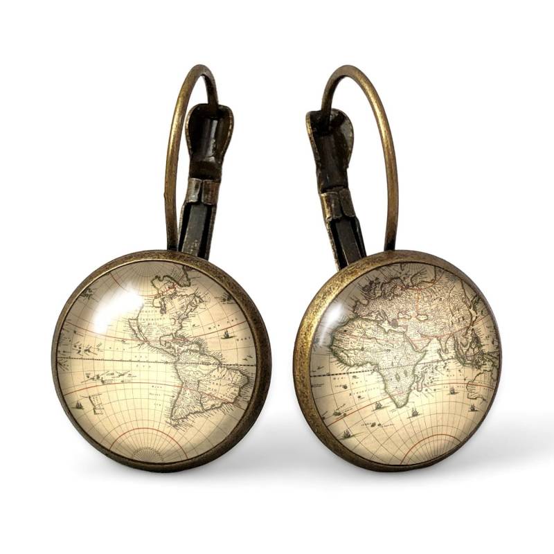 Ohrringe Weltkarte, 0196Erb von EgginEggHandmade