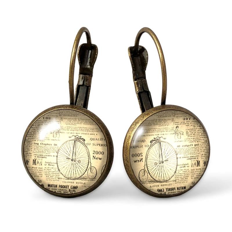 Ohrringe Zeitung, 0170Erb von EgginEggHandmade