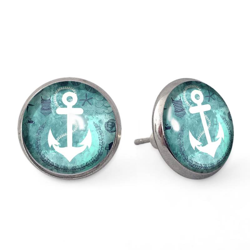 Ohrstecker Anker, 0767Ess von EgginEggHandmade