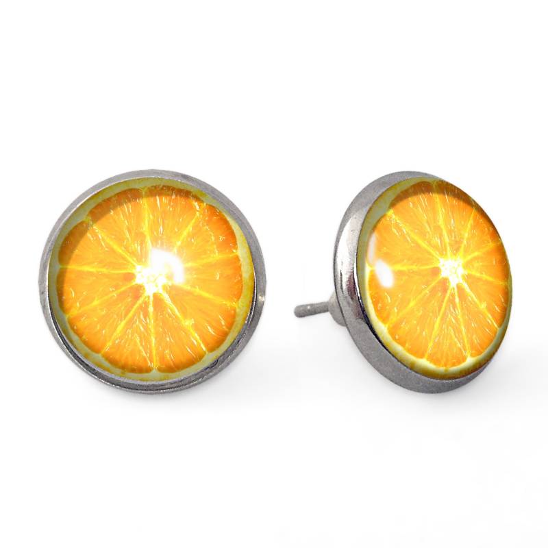Ohrstecker Orangen, 0816Ess von EgginEggHandmade