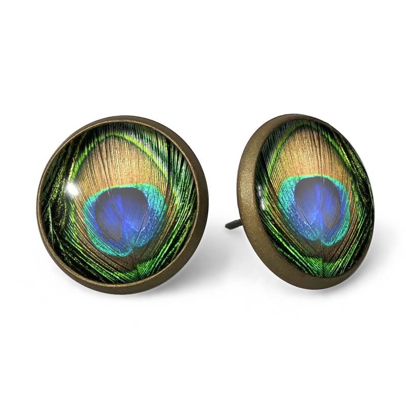 Ohrstecker Pfau Auge, 0111Esb von EgginEggHandmade