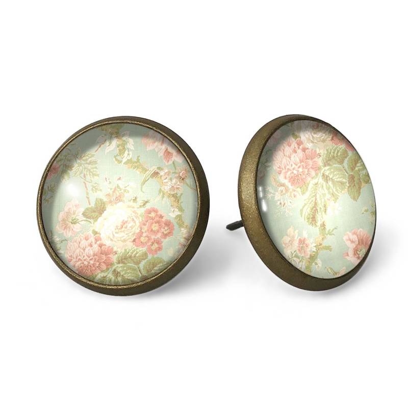 Ohrstecker Retro Rosen, 0202Esb von EgginEggHandmade