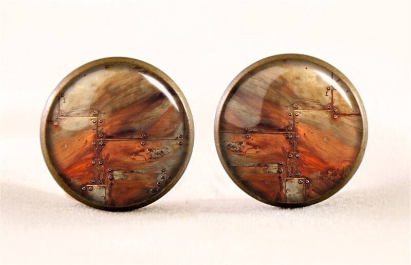 Ohrstecker Steampunk, 0163Esb von EgginEggHandmade