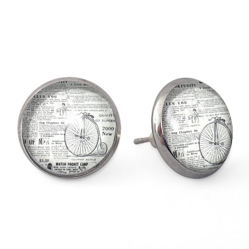 Ohrstecker Zeitung, 0169Ess von EgginEggHandmade