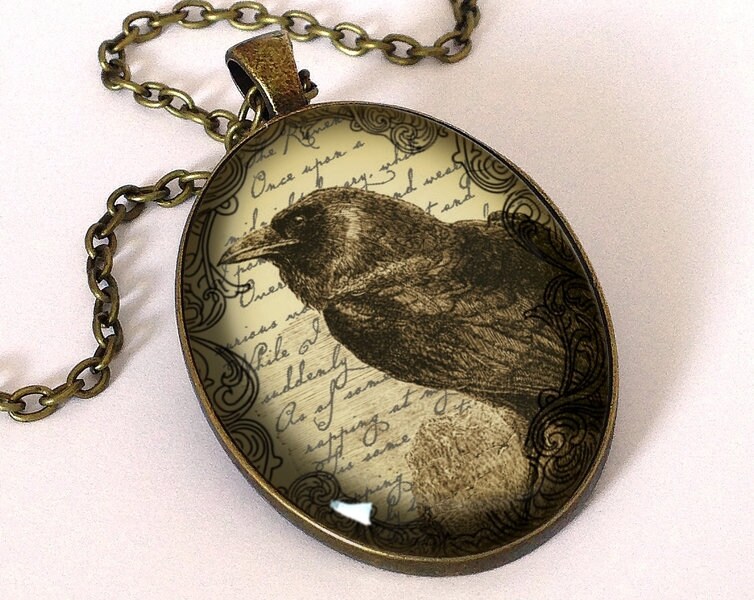 Rabe Große Kette, 0679Opb von EgginEggHandmade