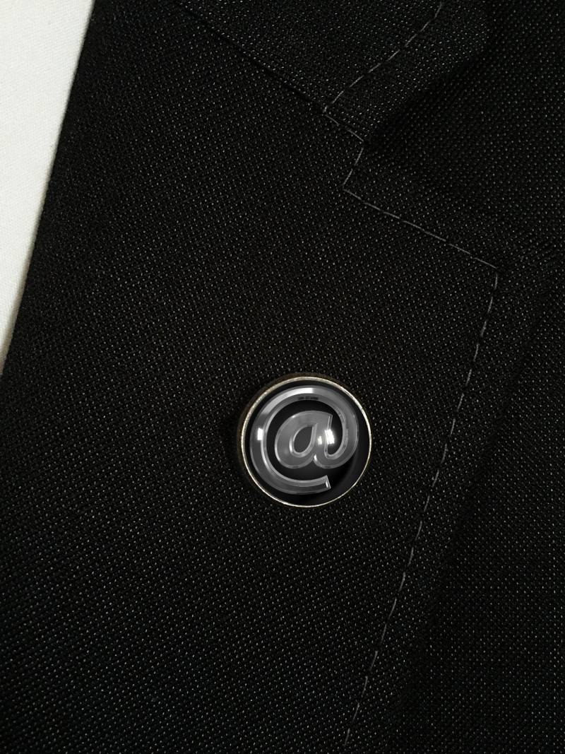 Anstecker @, 0571Lp von EgginEggMen