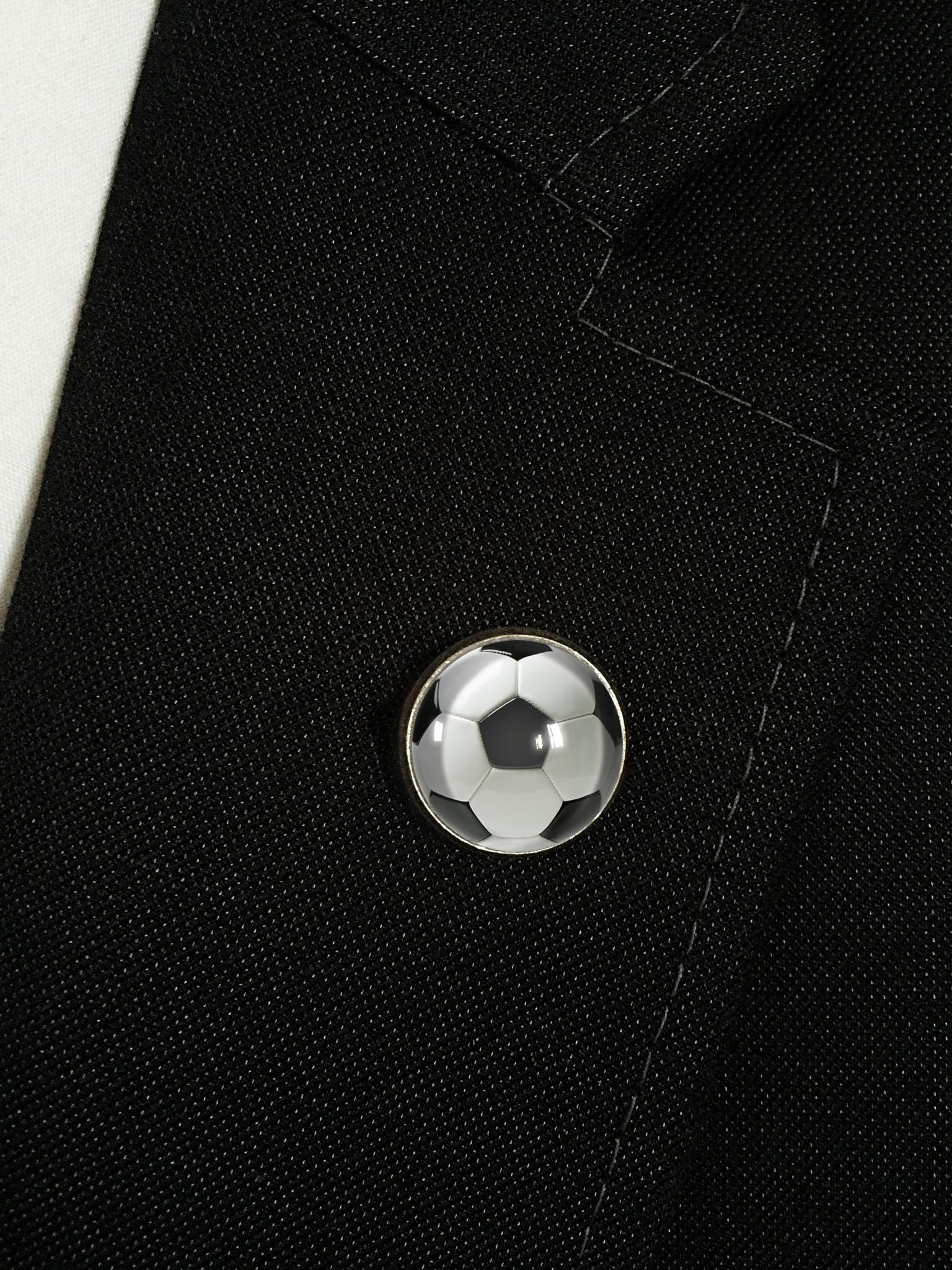 Anstecker Fußball, 0455Lp von EgginEggMen