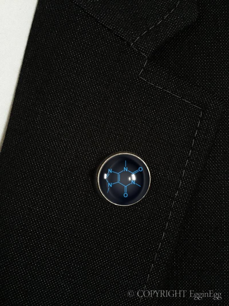 Anstecker Koffein, 0760Lp von EgginEggMen