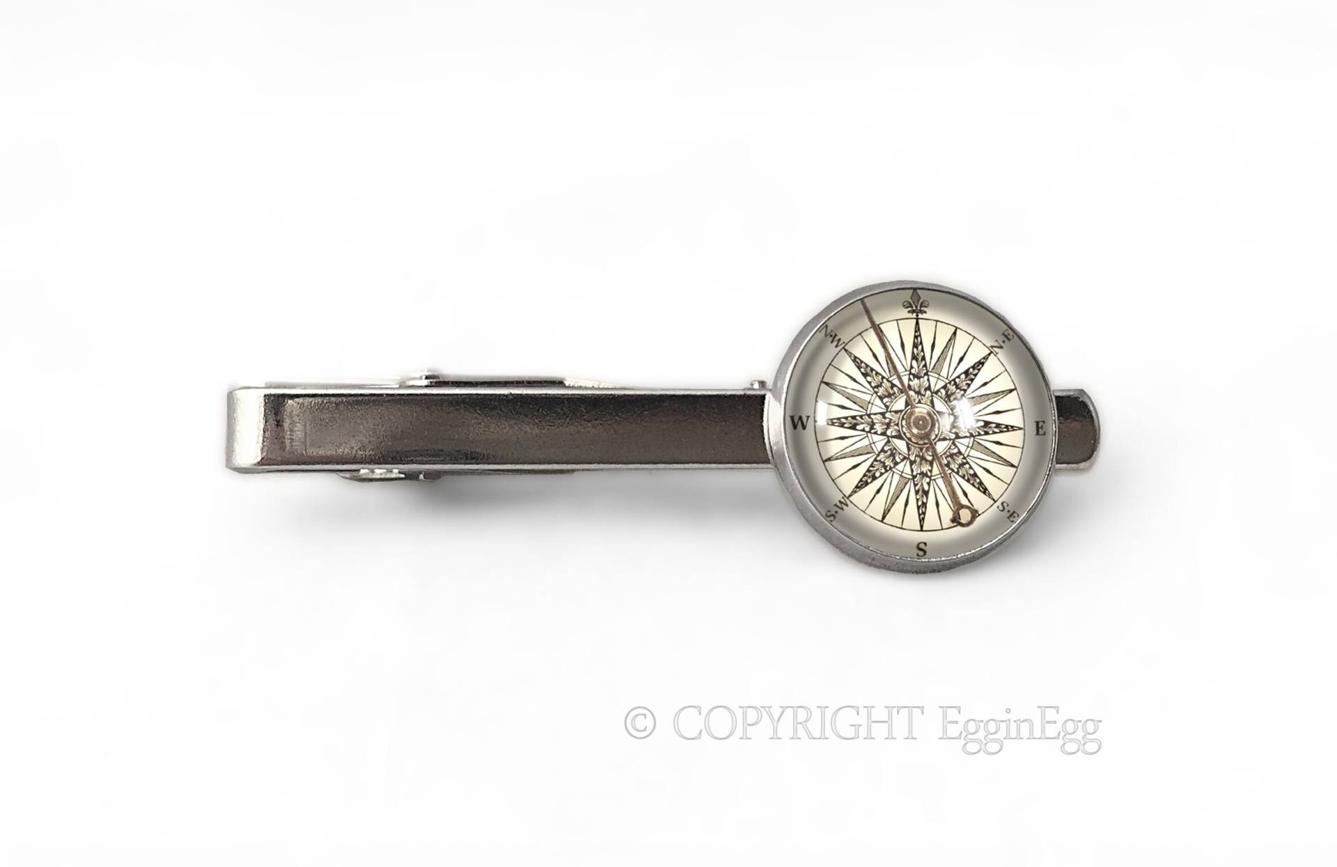 Krawattenklamer Kompass, 0145Tc von EgginEggMen