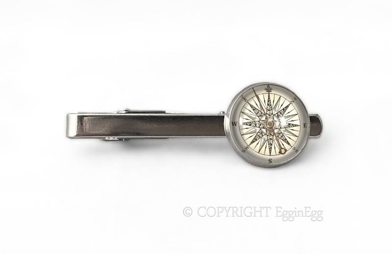 Krawattenklamer Kompass, 0145Tc von EgginEggMen