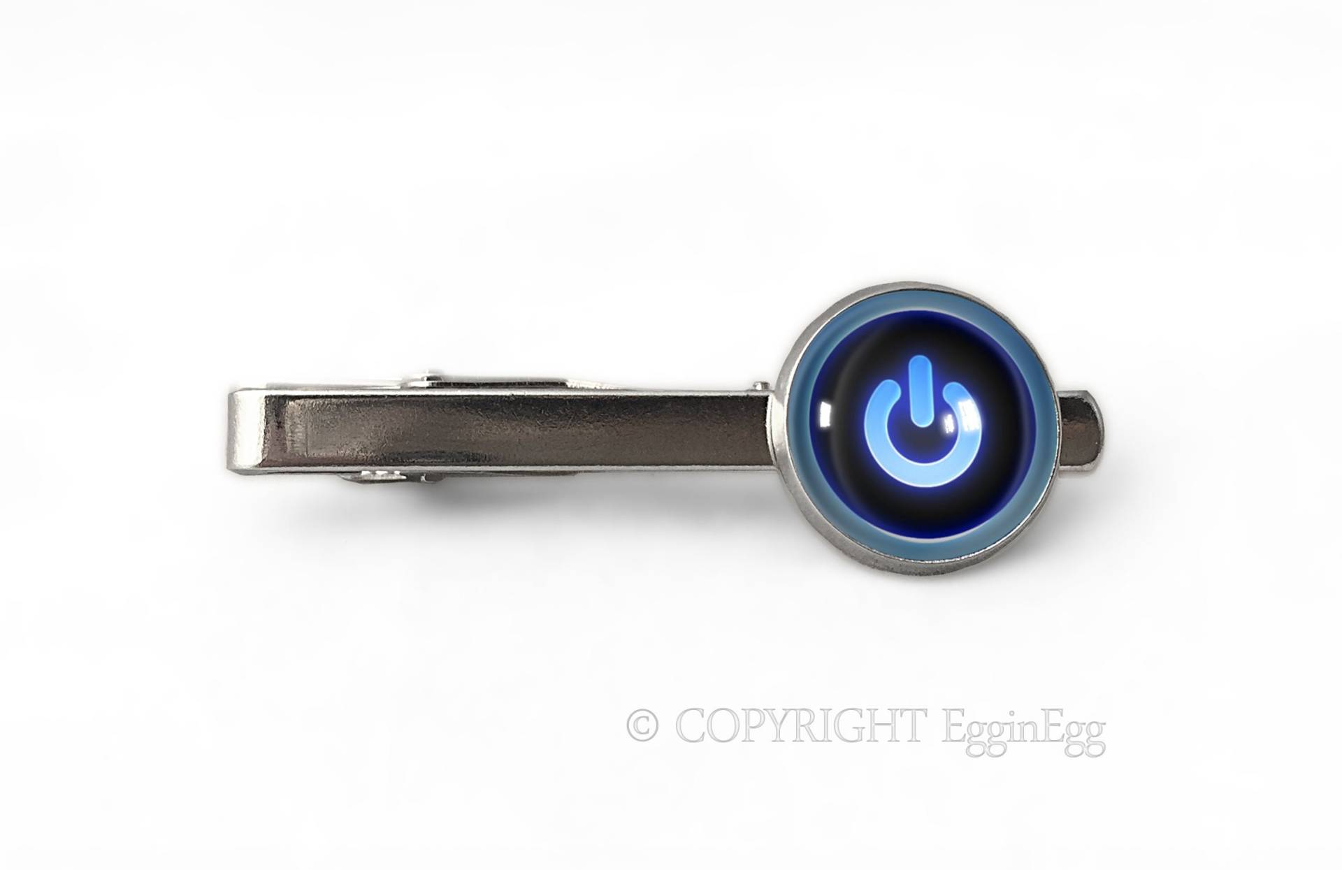 Krawattenklamer Power-Taste, 0319Tc von EgginEggMen