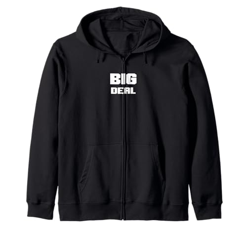 Lustige Ego-Verstärkung Big Deal Männer Frauen Geschenk Kapuzenjacke von Ego-Verbesserungen