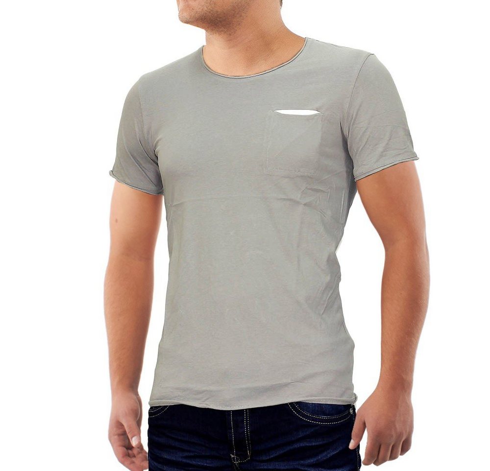 Egomaxx T-Shirt T-Shirt Kult ID710 (1-tlg) 710 in Grau von Egomaxx