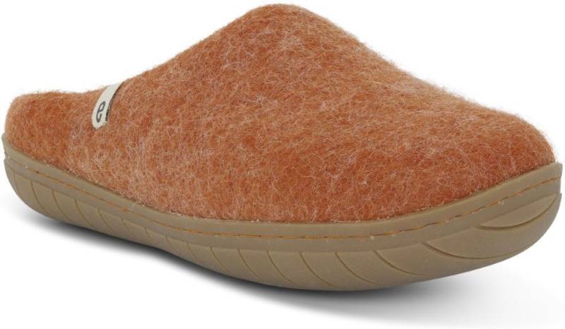Egos Unisex Filzpantoffel mit Kautschuksohle Pantoffel Hausschuh von Egos