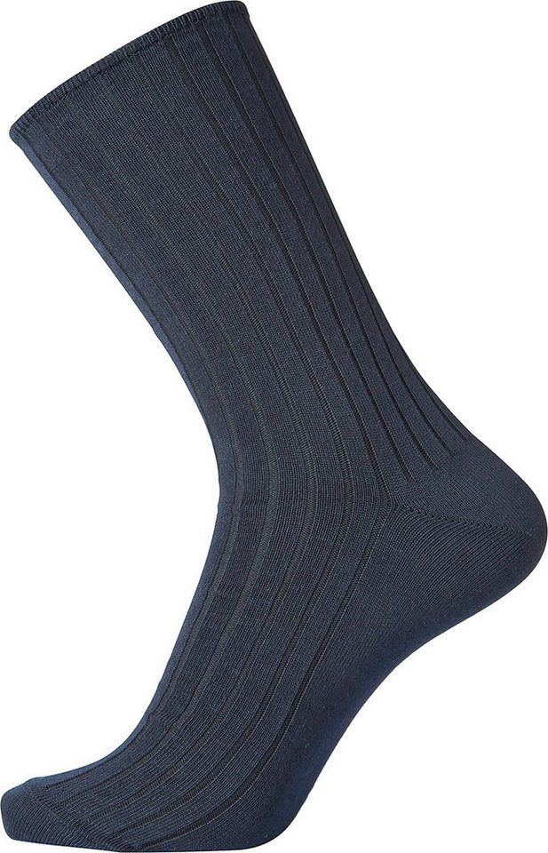 Egtved - High Class Socks Socken Rib-Socks (4er Vorteilspack) mit eingesticktem Logo von Egtved - High Class Socks