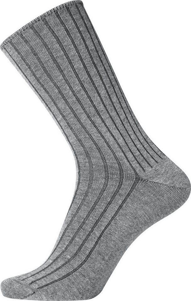 Egtved - High Class Socks Socken Rib-Socks (4er Vorteilspack) mit eingesticktem Logo von Egtved - High Class Socks