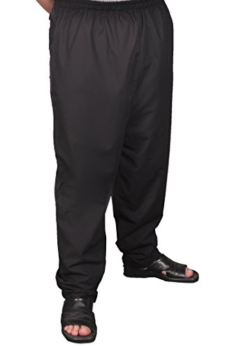 Egypt Bazar Herrenhose Sunnahose Herren - Hose arabische Islamische Männer Sunna Hose (48-50 (M), Schwarz) von Egypt Bazar