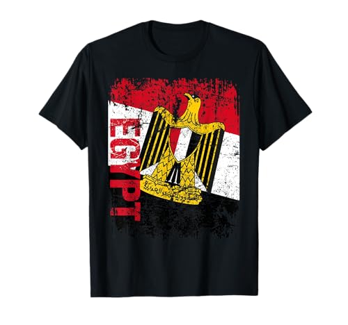 ÄGYPTEN Flagge | Damen Herren Kinder ÄGYPTEN T-Shirt von Egypt Family Shop