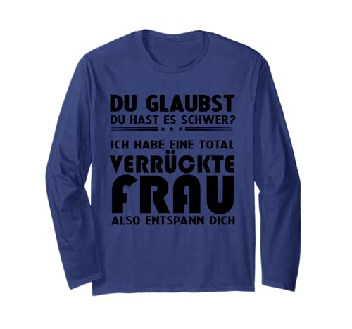Ich Liebe Meine Ehefrau Verrückte Geschenke für männer Langarmshirt Ich Liebe Meine Ehefrau Verrückte Geschenke für männer Langarmshirt von Ehe witze Verrückte geschenke für frauen