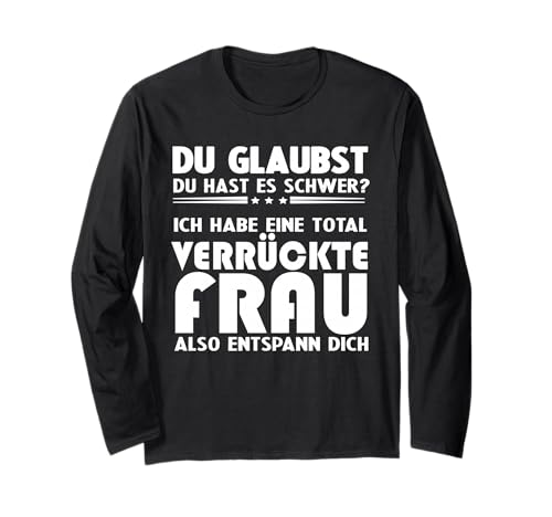 Ich Liebe Meine Ehefrau Verrückte Geschenke für männer Langarmshirt Ich Liebe Meine Ehefrau Verrückte Geschenke für männer Langarmshirt von Ehe witze Verrückte geschenke für frauen