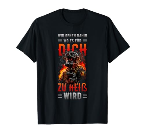 Feuerwehr Retten, Löschen, Bergen, Schützen 112 Herren Mann T-Shirt Feuerwehr Retten, Löschen, Bergen, Schützen 112 Herren Mann T-Shirt von Ehrenamt Freiwillige Feuerwehr Männer Geschenk