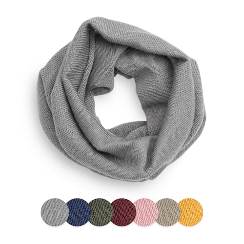 Ehrenkind® Schlauchschal für Kinder aus Feinster Merino Schurwolle | Beige | Made in Germany | Unisex Loop Schal | Halstuch | Ideal im Herbst und Winter von Ehrenkind