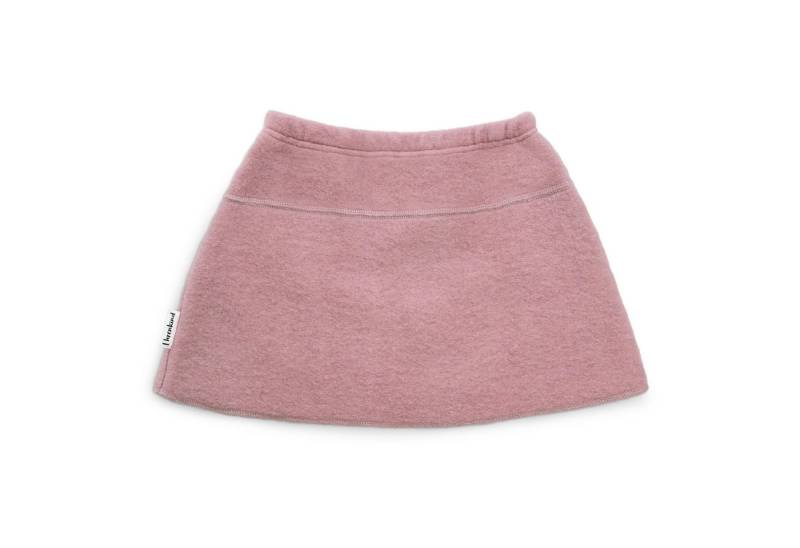 Ehrenkind A-Linien-Rock Walkrock für Kinder aus Bio-Schurwolle & Bio-Baumwolle (Rosé, atmungsaktiv und temperaturausgleichend) Mulesing-free, Made in Europe von Ehrenkind