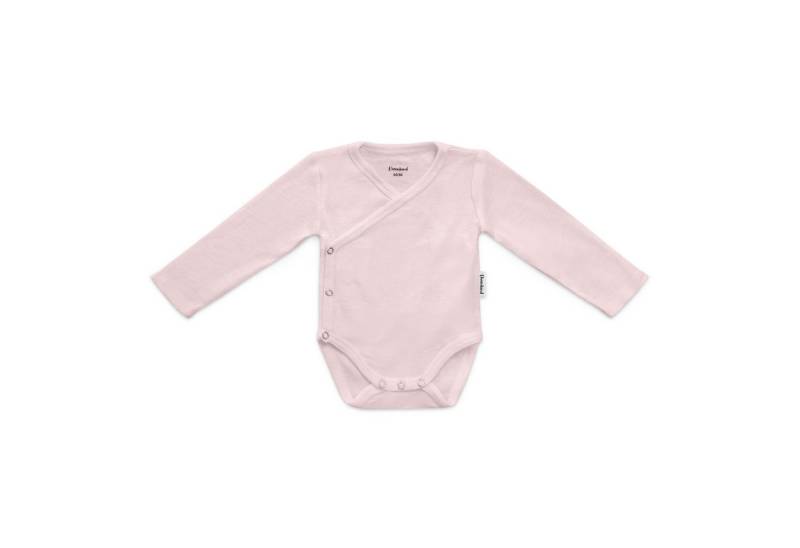 Ehrenkind Langarmwickelbody aus Merinowolle in Schlupfform (Ganzjährig tragbar, temperaturregulierend, weich, pflegeleicht, atmungsaktiv) Nickelfreie Druckknöpfe, Mulesingfrei von Ehrenkind