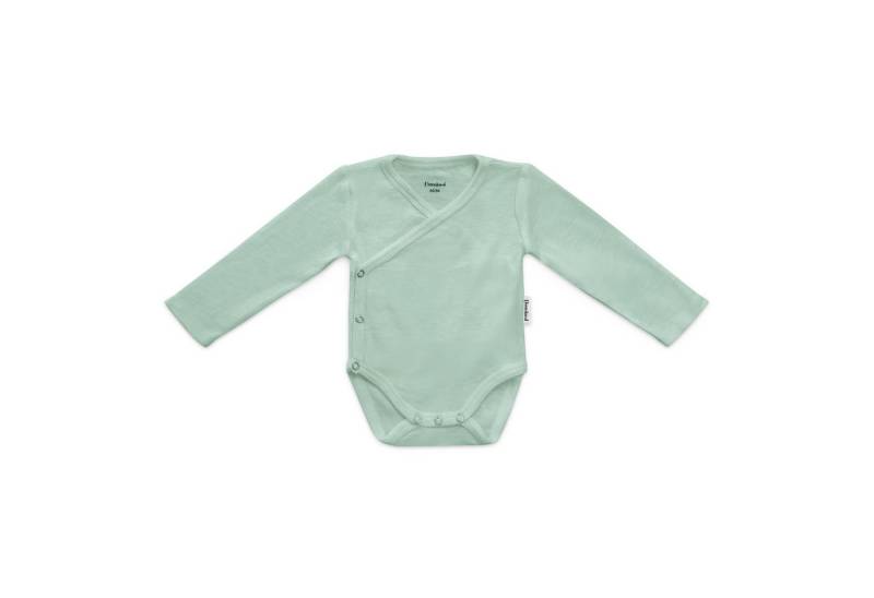 Ehrenkind Langarmwickelbody aus Merinowolle in Schlupfform (Ganzjährig tragbar, temperaturregulierend, weich, pflegeleicht, atmungsaktiv) Nickelfreie Druckknöpfe, Mulesingfrei von Ehrenkind