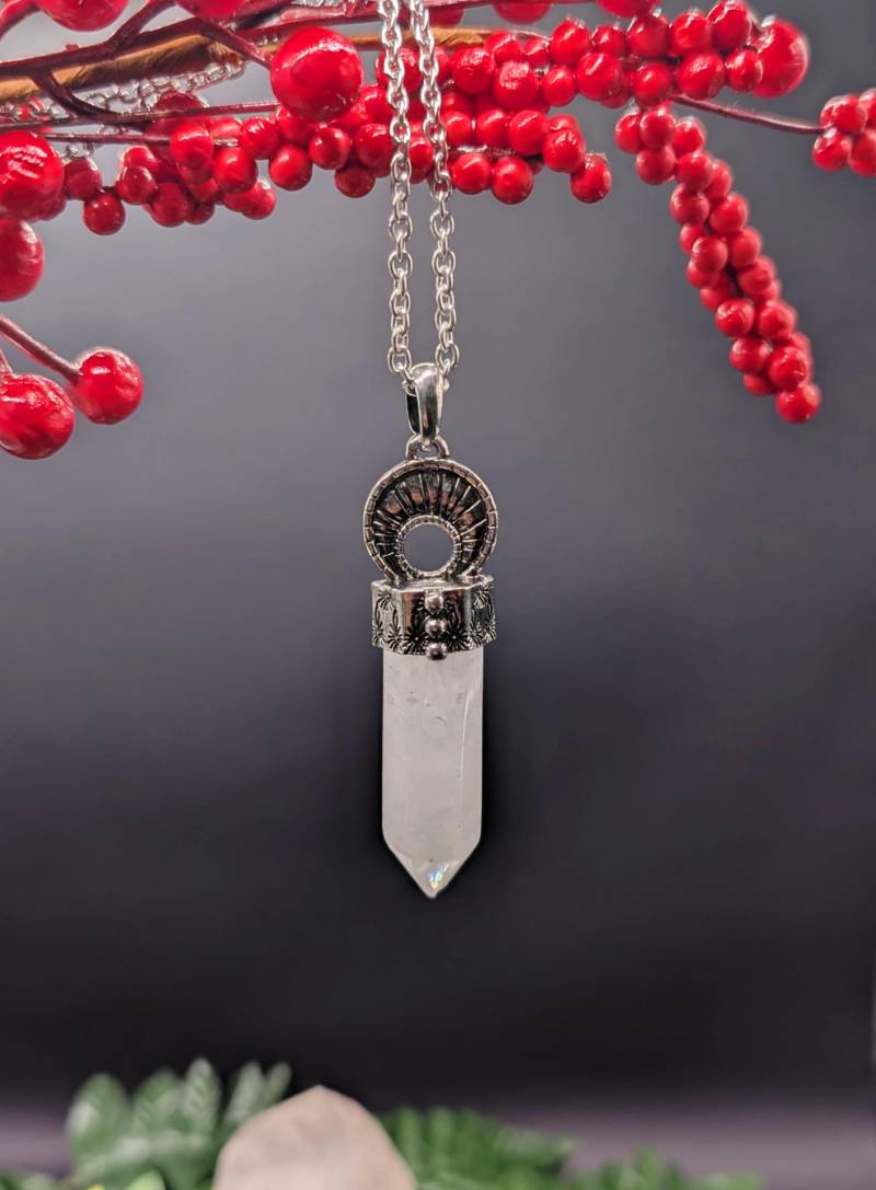 Kette Witch'energy Bergkristall Geschenk Freundin Geburtstag Gothic Chunky Witchy Hexe Wicca Mittelaltermarkt Pagan Gothicschmuck Kette Witch'energy Bergkristall Geschenk Freundin Geburtstag Gothic Chunky Witchy Hexe Wicca Mittelaltermarkt Pagan Gothicschmuck von EichenhainHexe