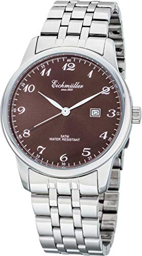 Eichmüller Herrenuhr RE1066 Edelstahl braun Metallband 42 mm Eichmüller Herrenuhr RE1066 Edelstahl braun Metallband 42 mm von Eichmüller since 1950