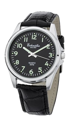 Eichmüller since 1950 Herren Armbanduhr große Ziffern 42mm 3ATM Herrenuhr gut ablesbar Miyota 2035 Quarz Uhrwerk Eichmüller since 1950 Herren Armbanduhr große Ziffern 42mm 3ATM Herrenuhr gut ablesbar Miyota 2035 Quarz Uhrwerk von Eichmüller since 1950
