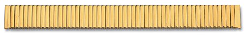 20mm Eichmüller Edelstahl Zugband Flexband vergoldet Modell E15 von Eichmüller