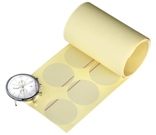 Eichmüller 4 Stück Klarsichtfolie rund für Uhren Gläser und Böden 36 mm Durchmesser von Eichmüller since 1950