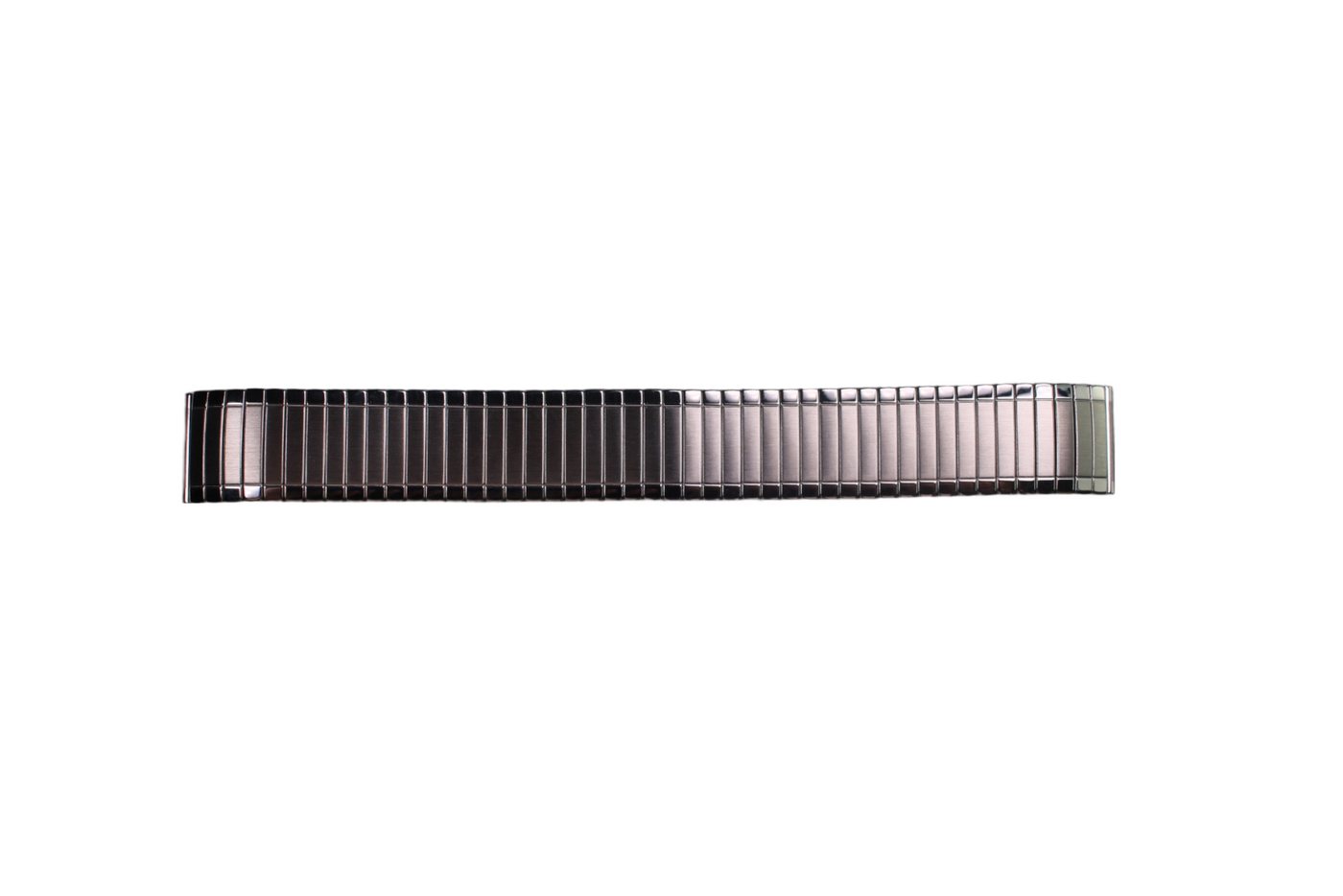 Eichmüller Uhrenring Uhrenband/ Zugband Silber 20mm, (2-tlg), Echt Leder von Eichmüller